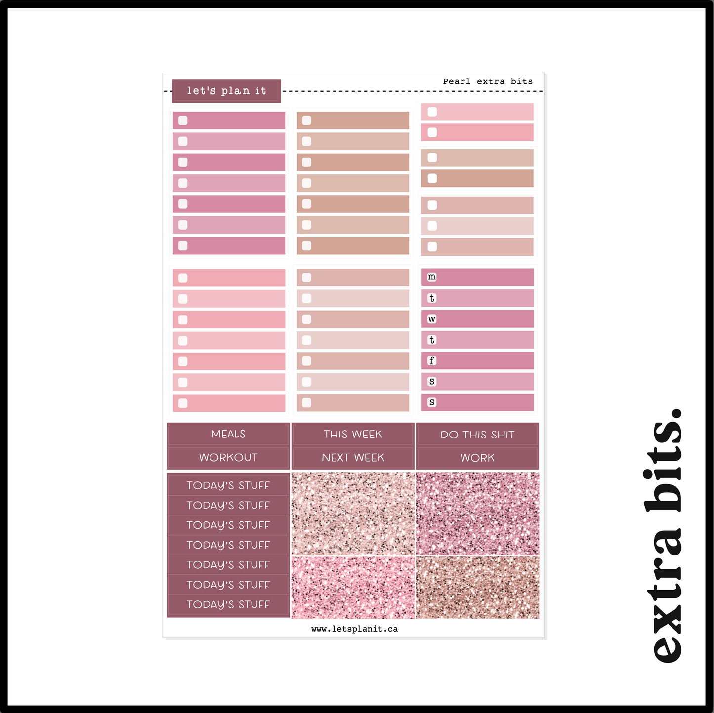 PEARL COLLECTION | Weekly Kits