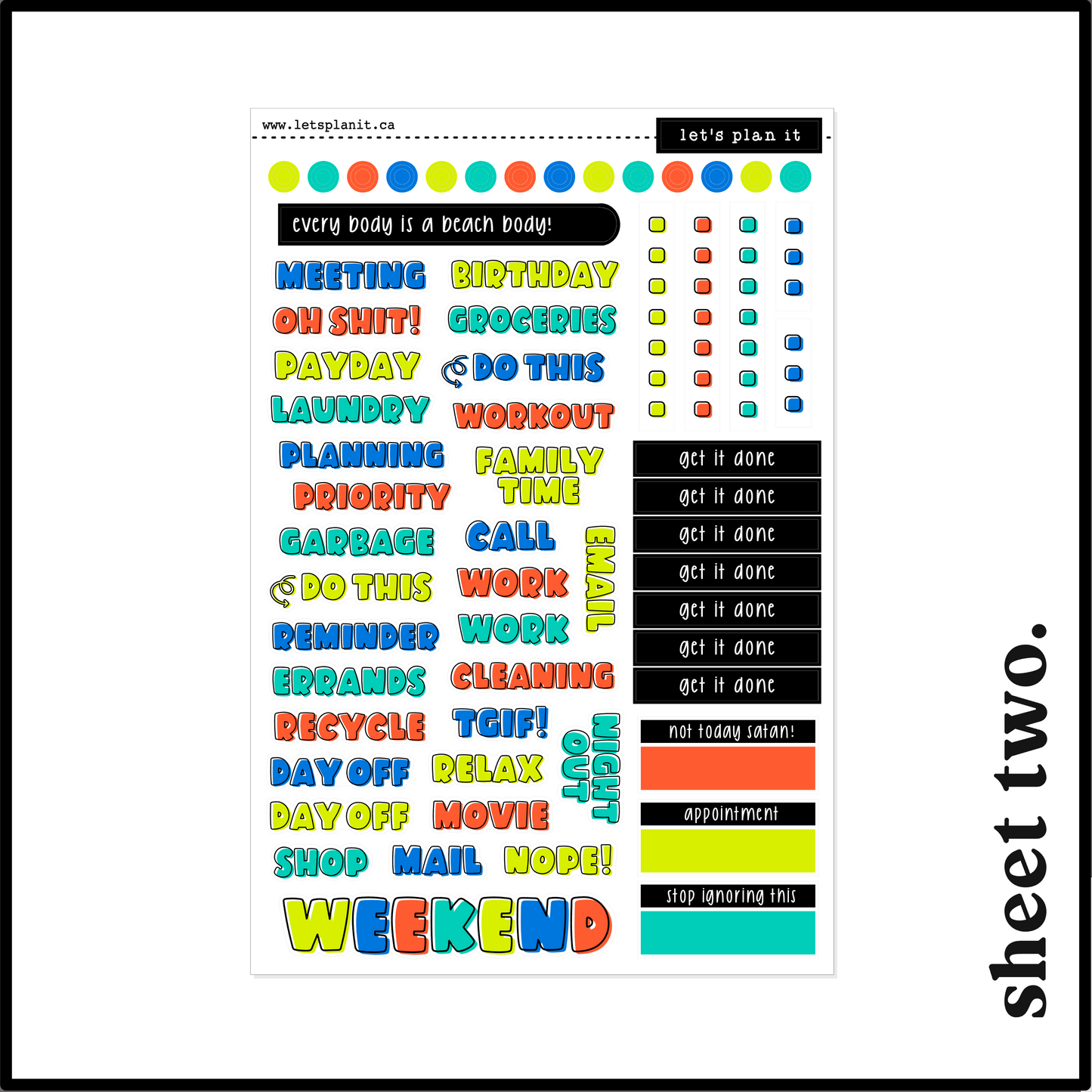 MELISSA COLLECTION | Weekly Kits