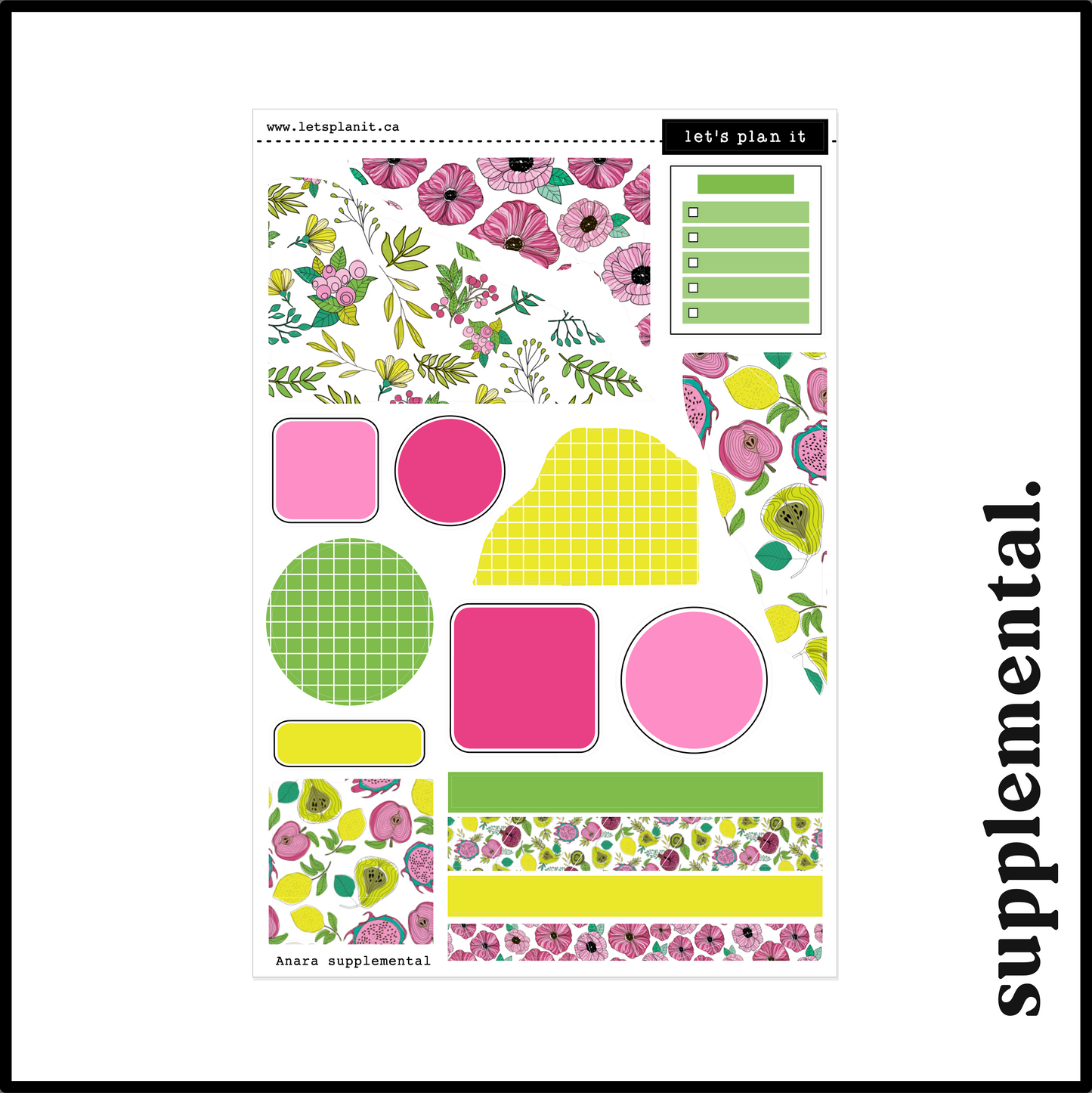 ANARA COLLECTION | Weekly Kits