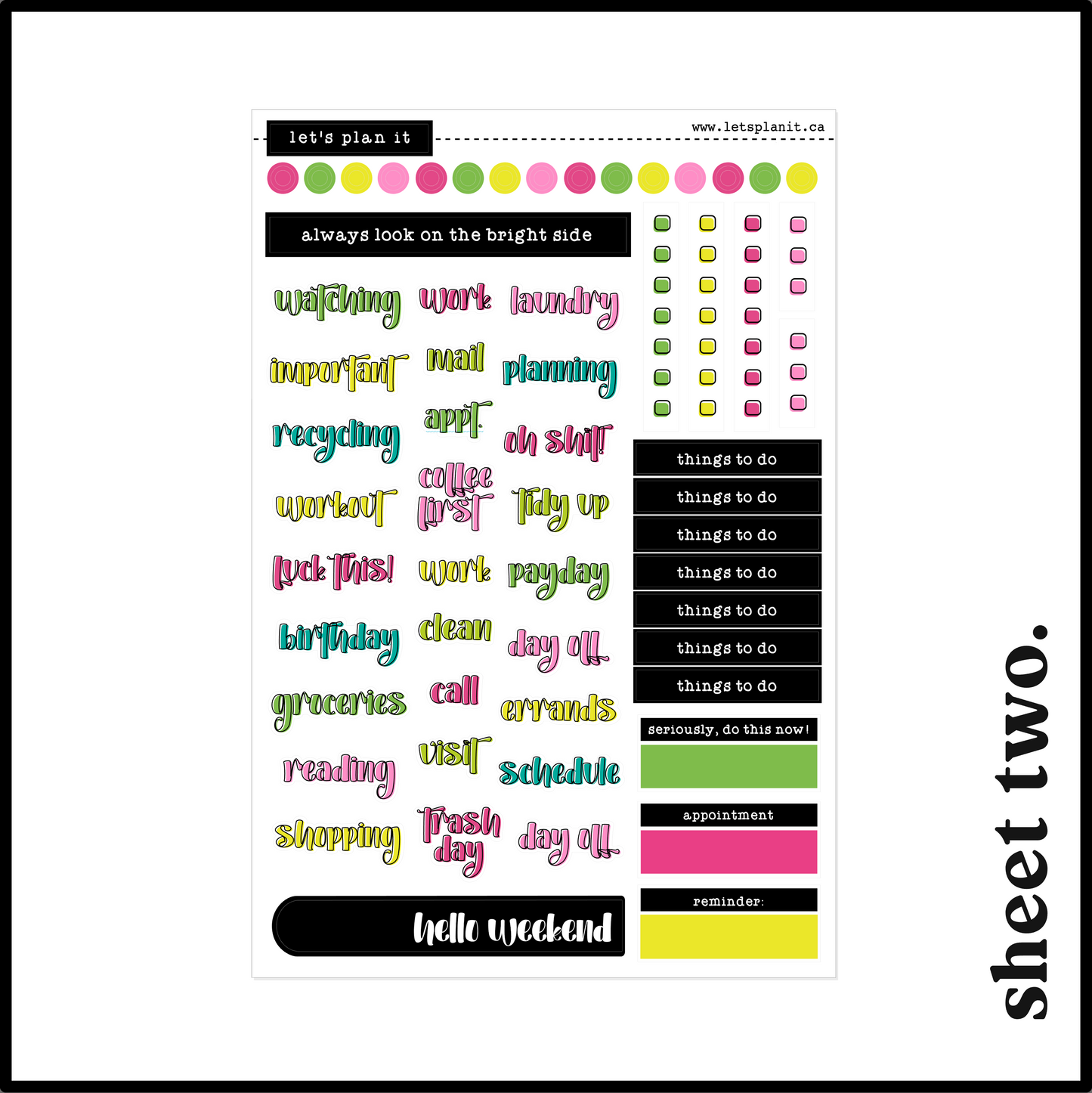 ANARA COLLECTION | Weekly Kits