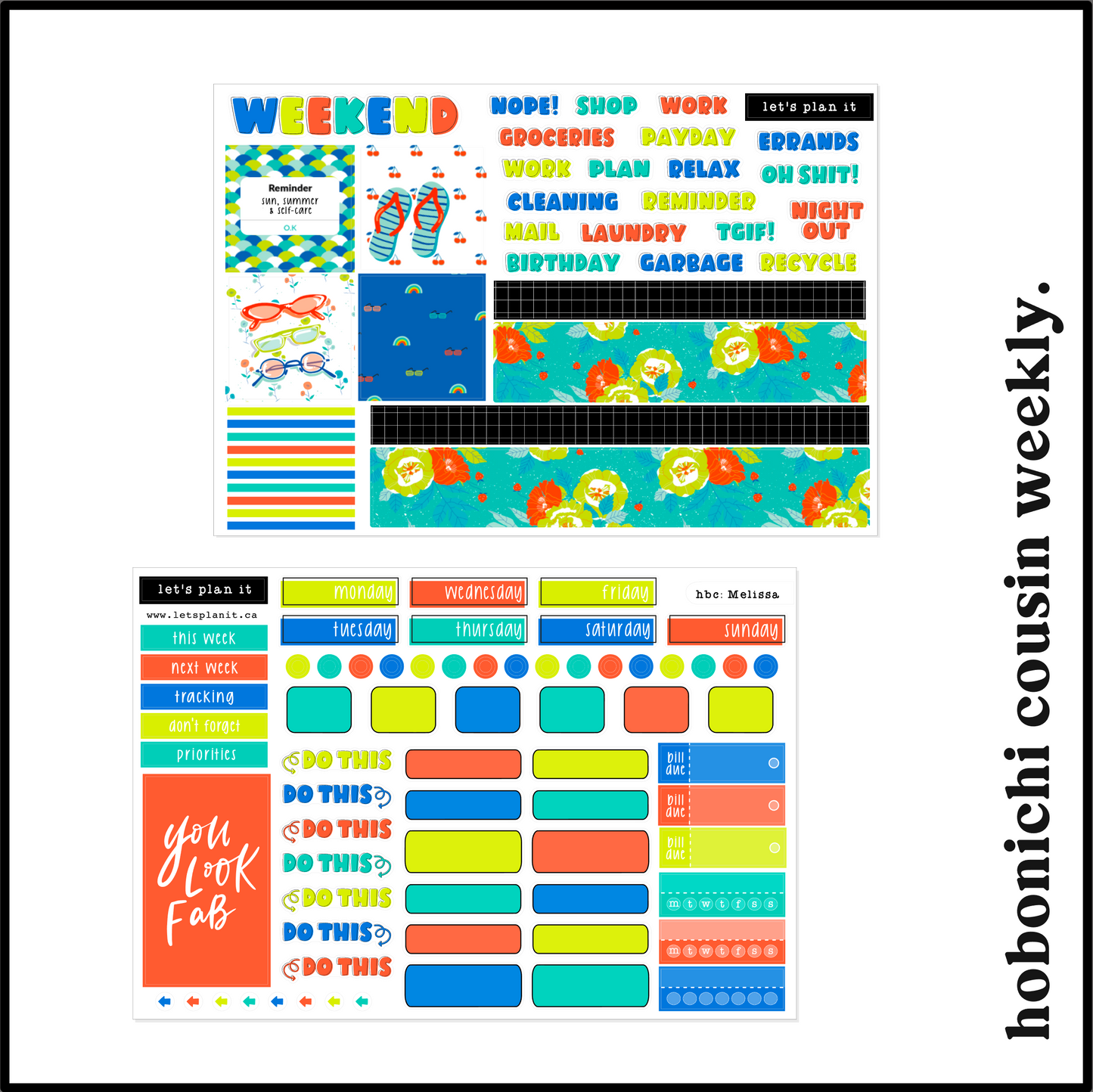 MELISSA COLLECTION | Weekly Kits