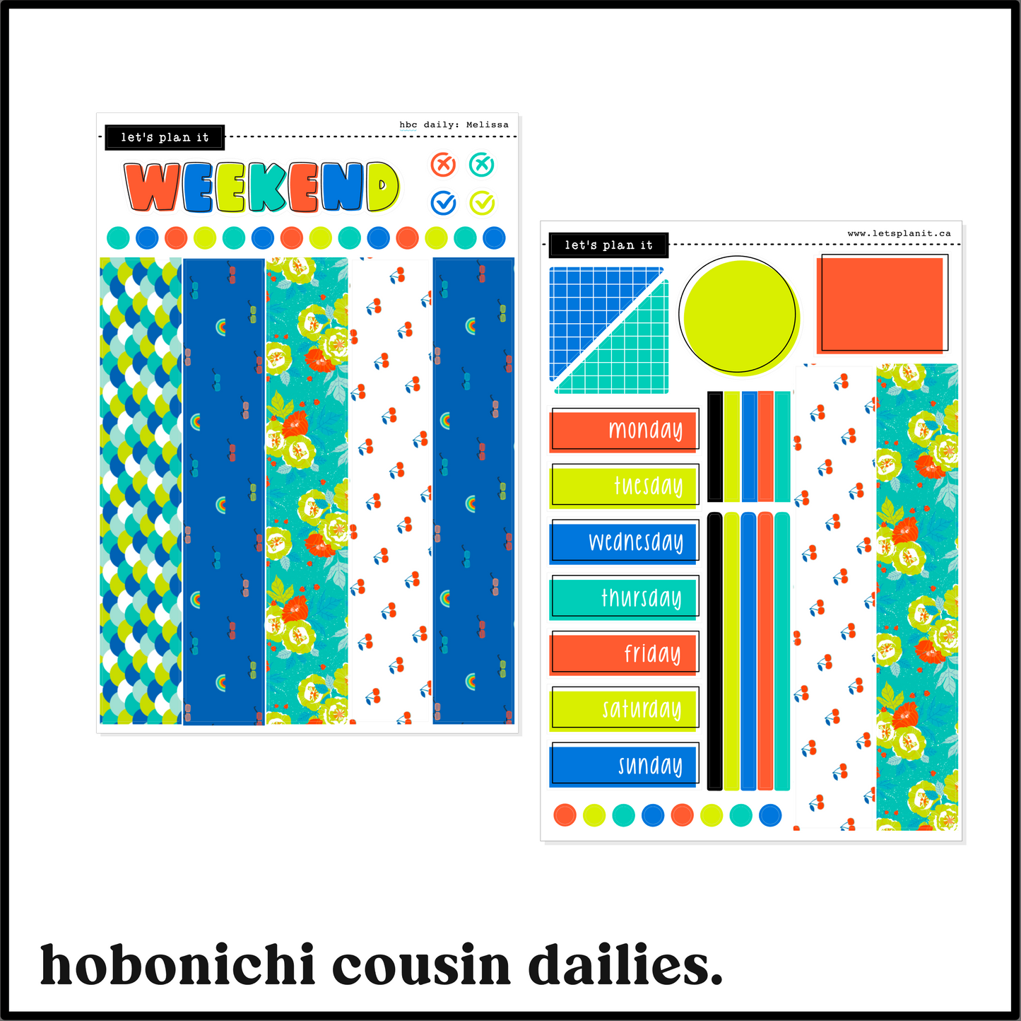 MELISSA COLLECTION | Weekly Kits