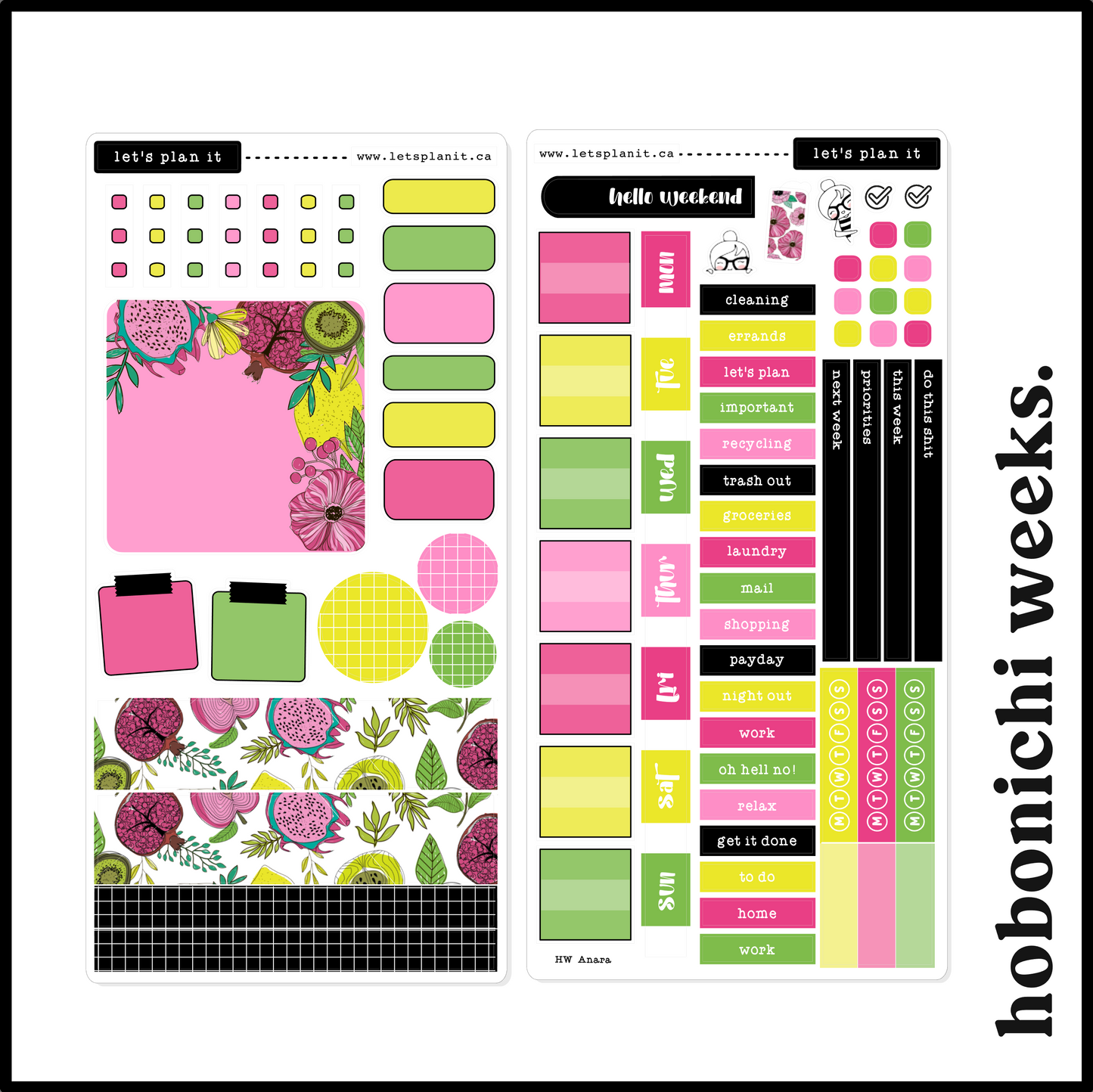 ANARA COLLECTION | Weekly Kits
