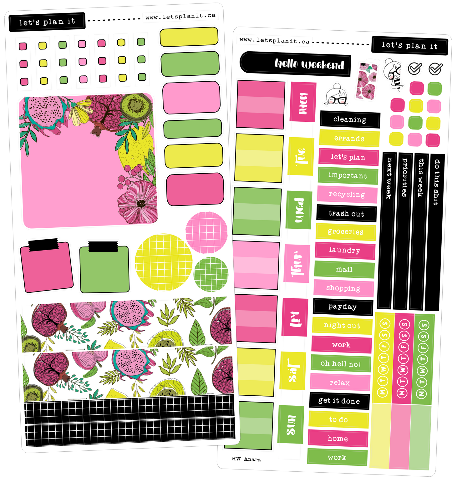 ANARA COLLECTION | Weekly Kits