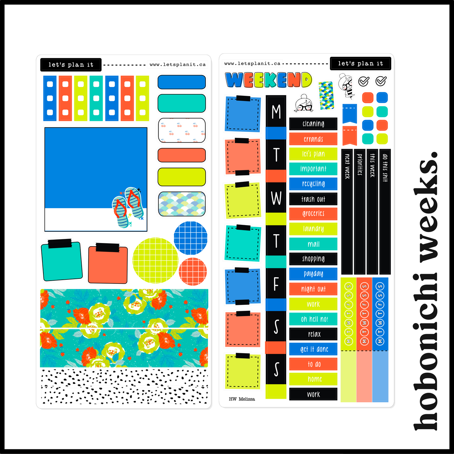 MELISSA COLLECTION | Weekly Kits