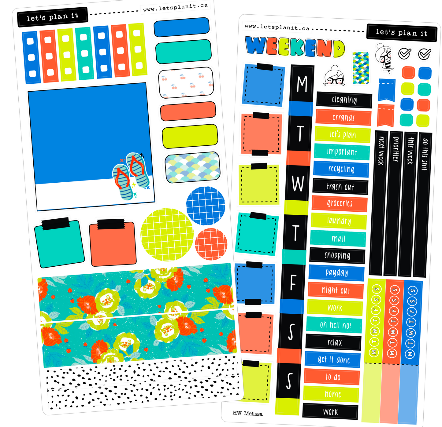 MELISSA COLLECTION | Weekly Kits