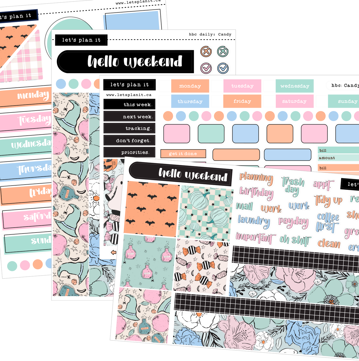 CANDY COLLECTION | Weekly Kits
