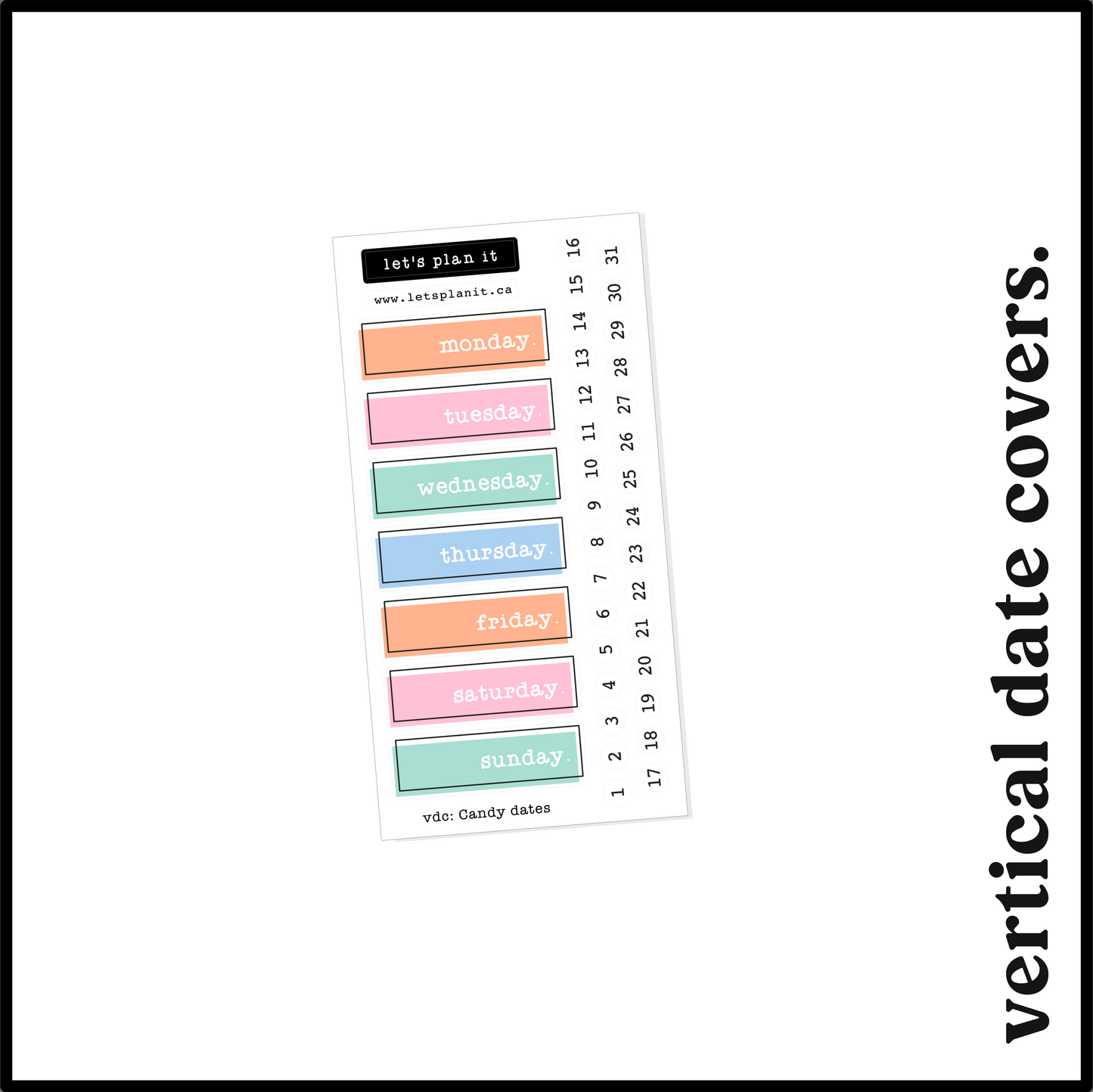 CANDY COLLECTION | Weekly Kits