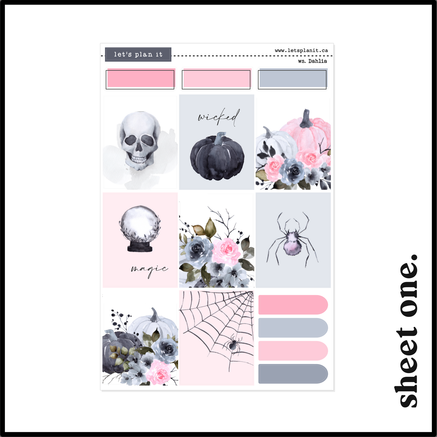 DAHLIA COLLECTION | Weekly Kits