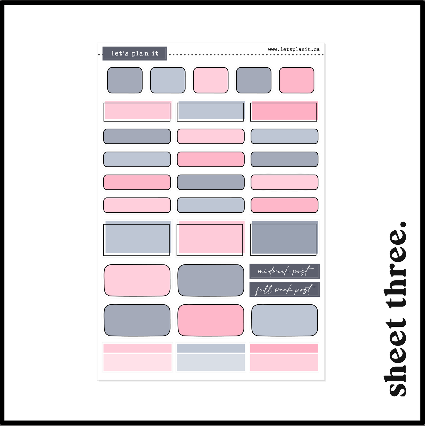 DAHLIA COLLECTION | Weekly Kits