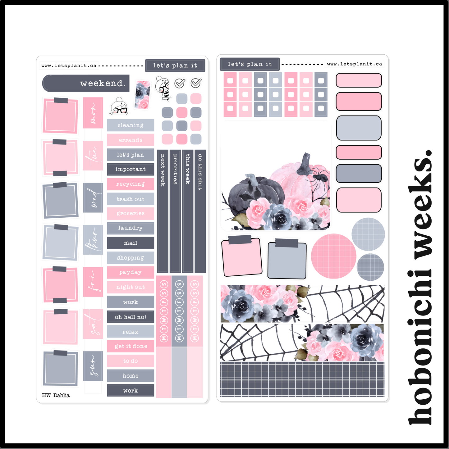 DAHLIA COLLECTION | Weekly Kits