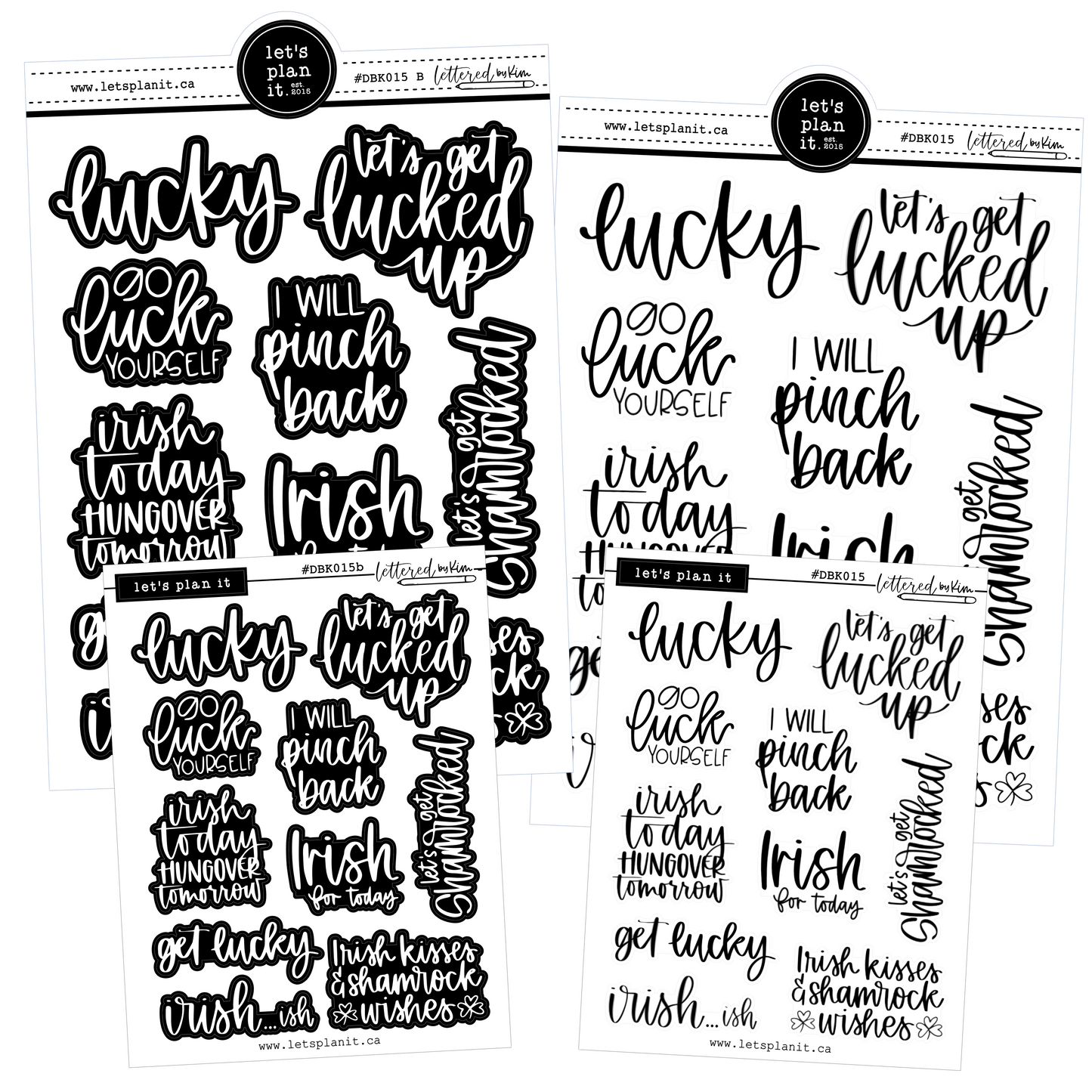 Lettered by Kim - St. Patrick's Day
