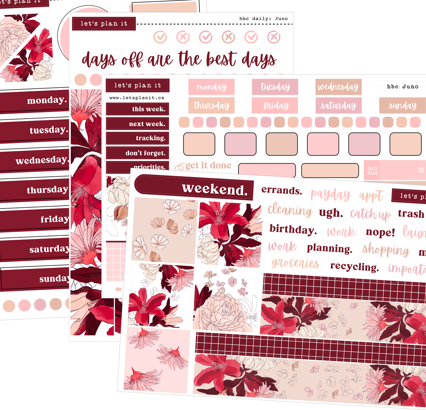 JUNO COLLECTION | Weekly Kits