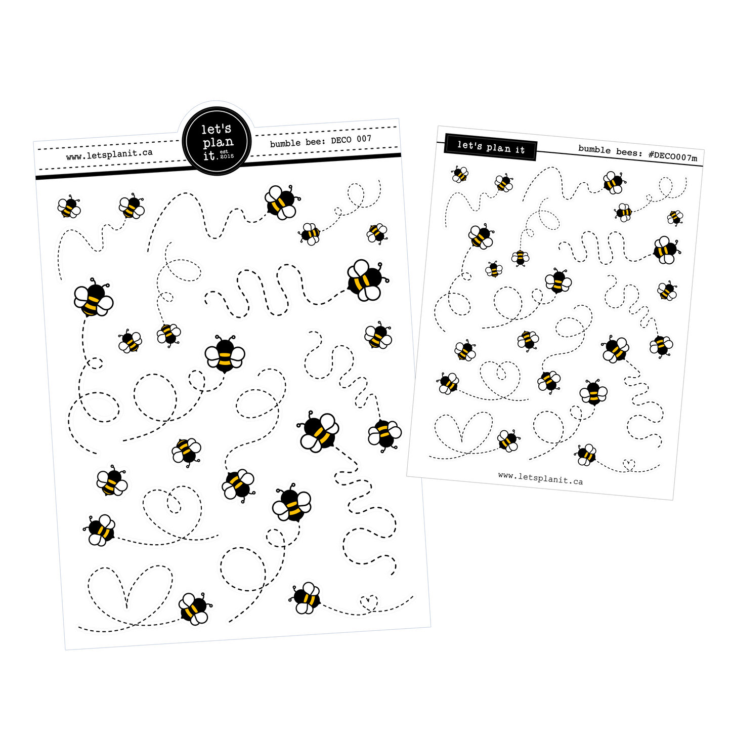 Buzzy Bees | Deco stickers | 2 sizes