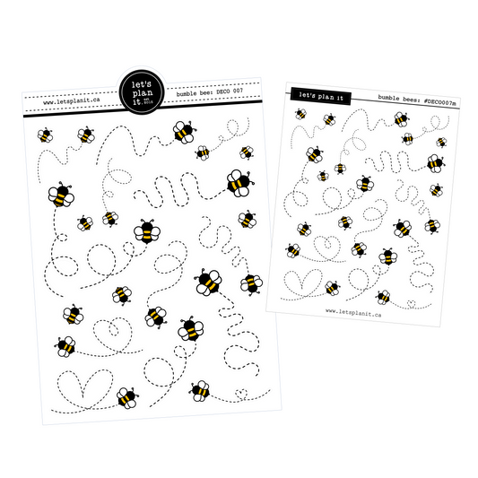 Buzzy Bees |  Deco stickers | 2 sizes
