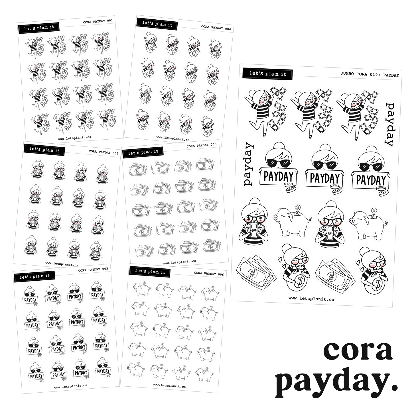 Cora | Payday | character stickers