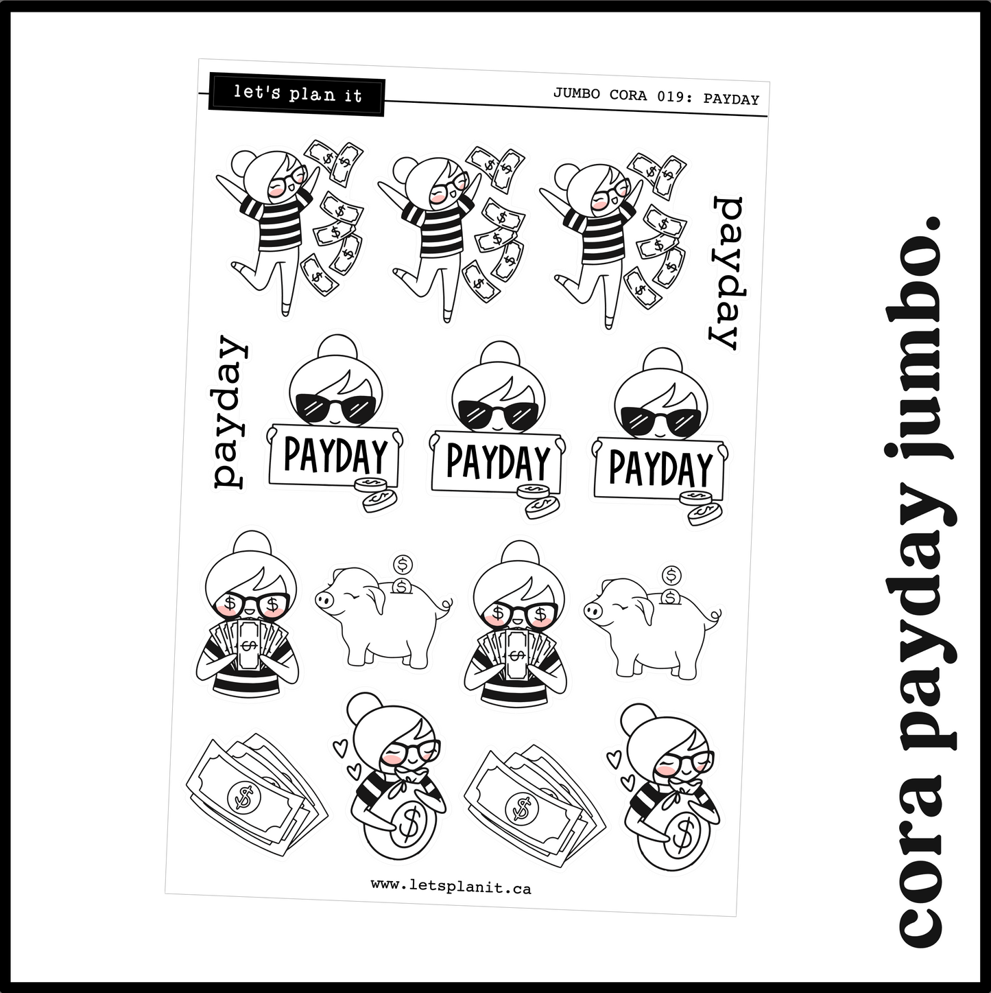 Cora | Payday | character stickers