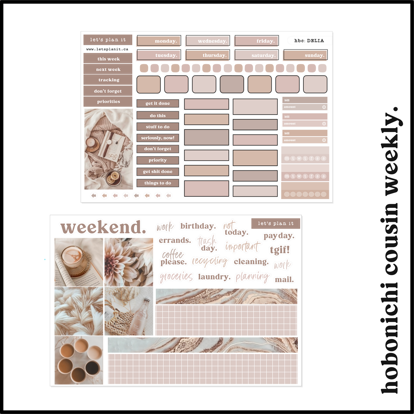 DELIA COLLECTION | Weekly Kits