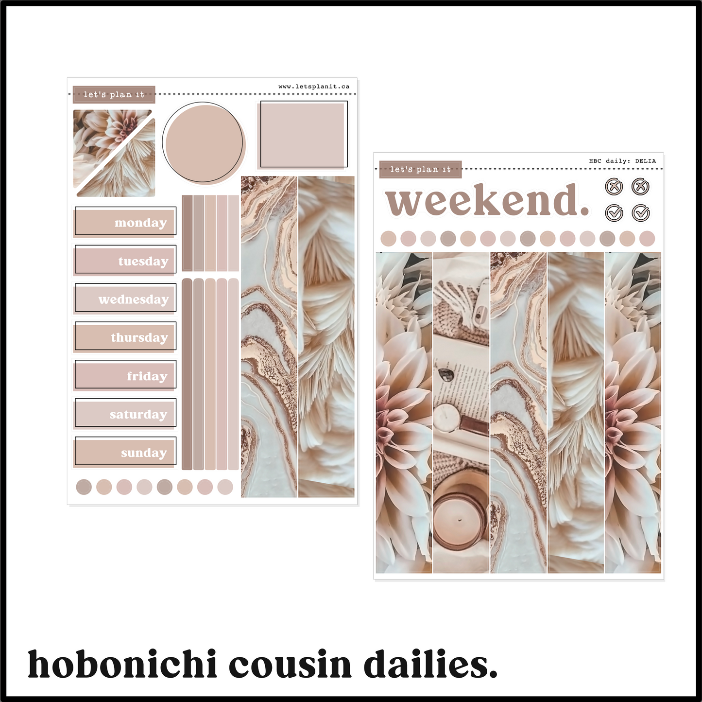 DELIA COLLECTION | Weekly Kits