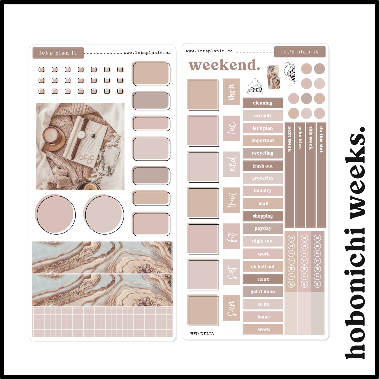 DELIA COLLECTION | Weekly Kits