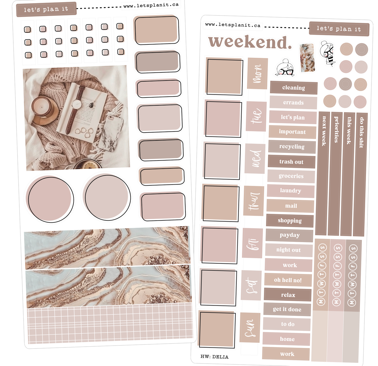 DELIA COLLECTION | Weekly Kits