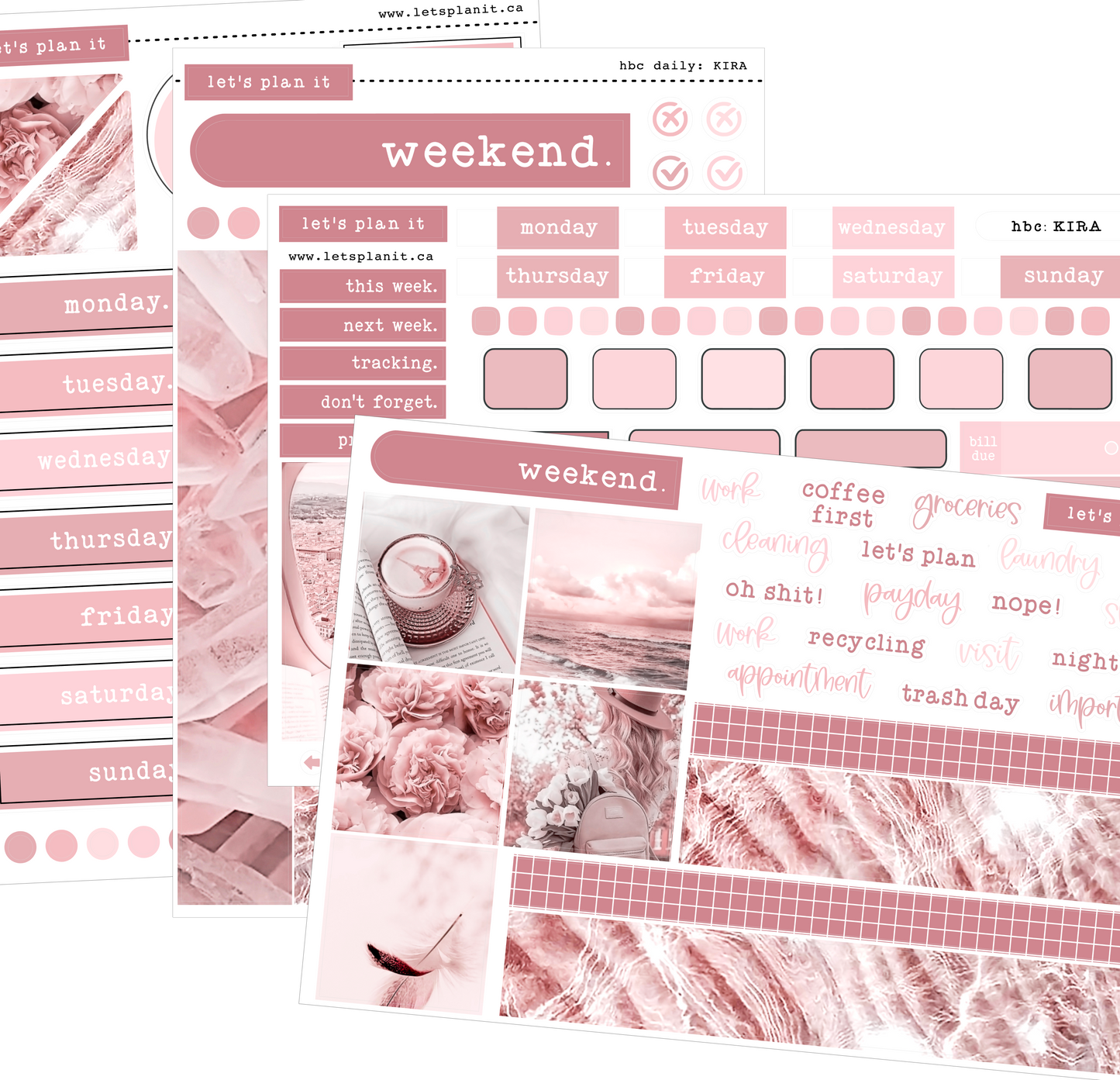 KIRA COLLECTION | Weekly Kits
