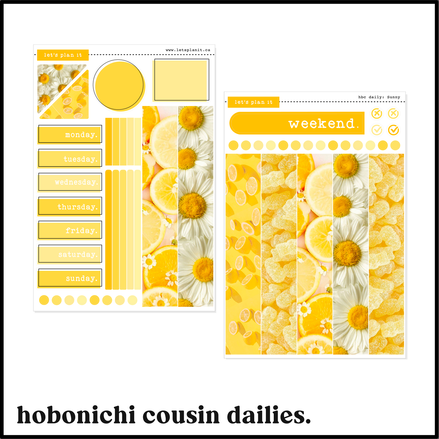 SUNNY COLLECTION | Weekly Kits