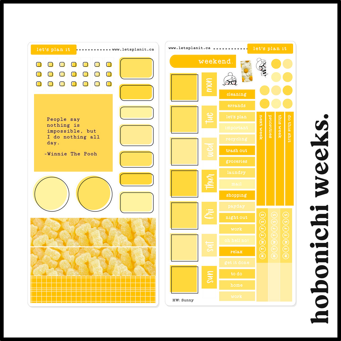 SUNNY COLLECTION | Weekly Kits