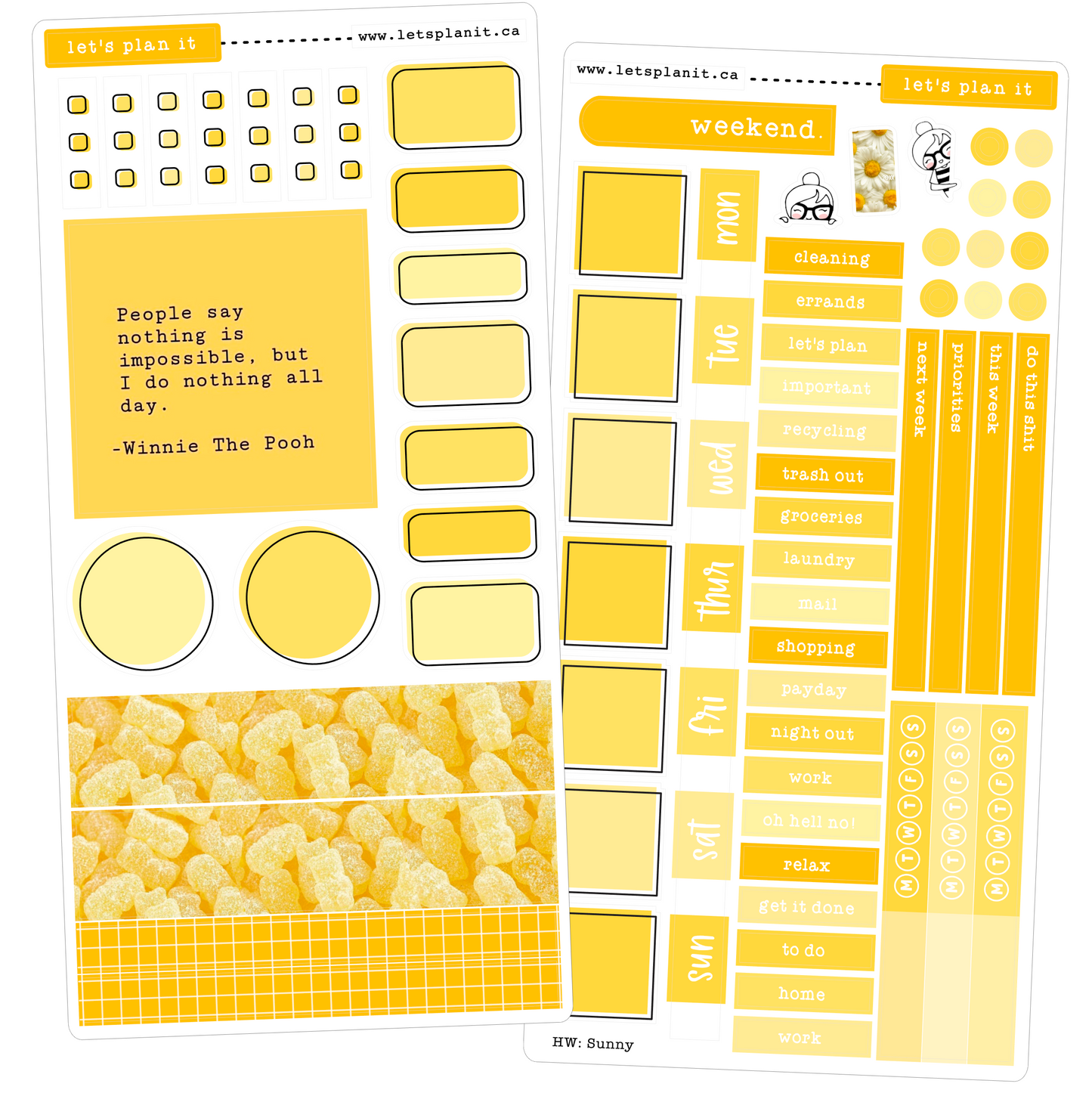 SUNNY COLLECTION | Weekly Kits