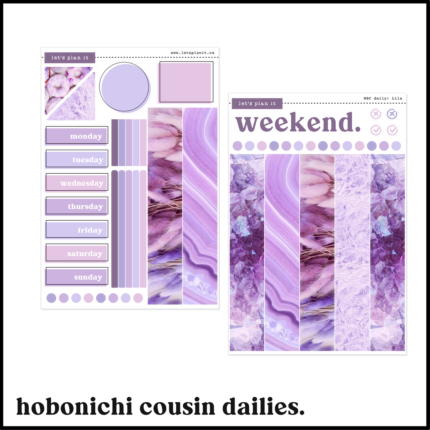 LILA COLLECTION | Weekly Kits