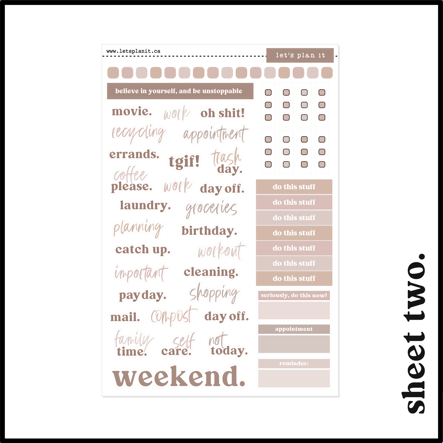 DELIA COLLECTION | Weekly Kits