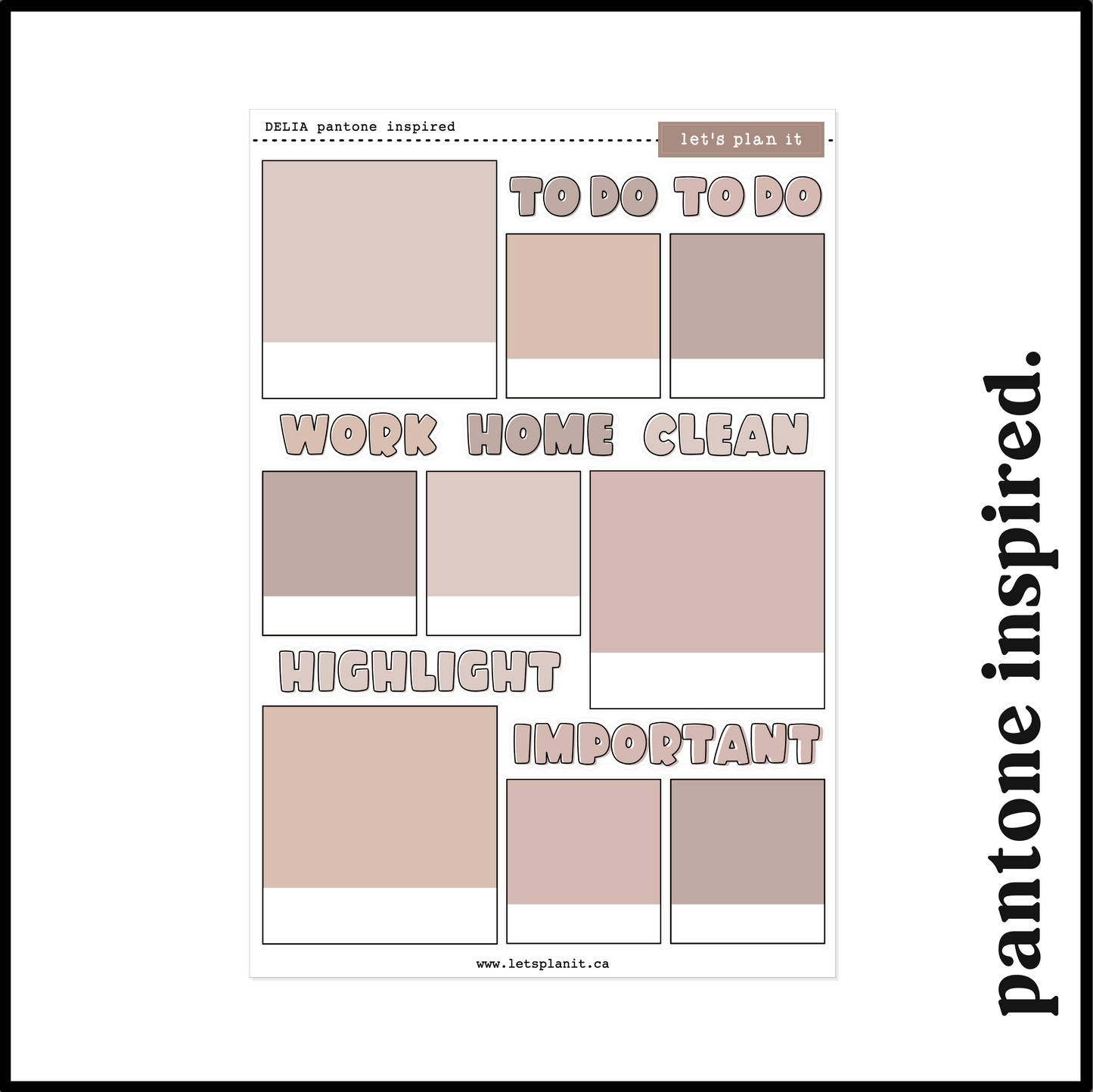 DELIA COLLECTION | Weekly Kits