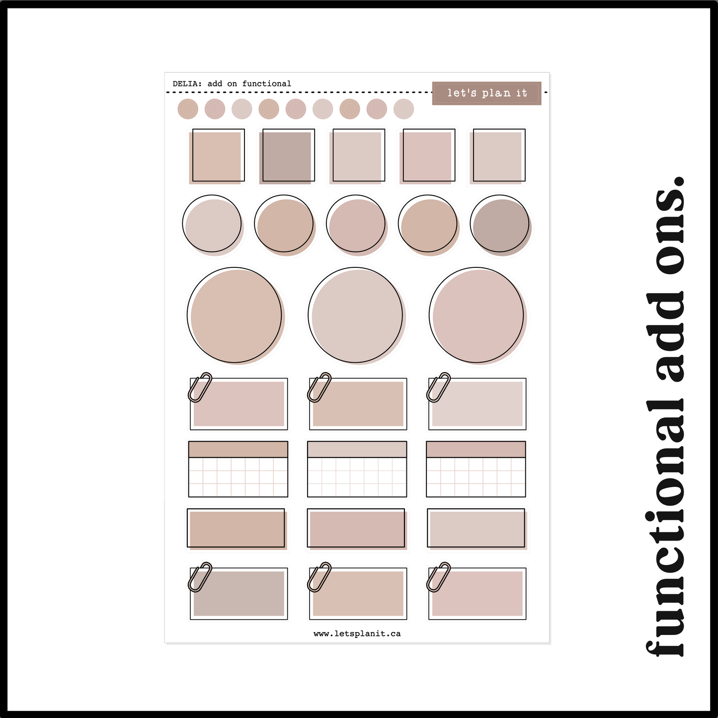 DELIA COLLECTION | Weekly Kits