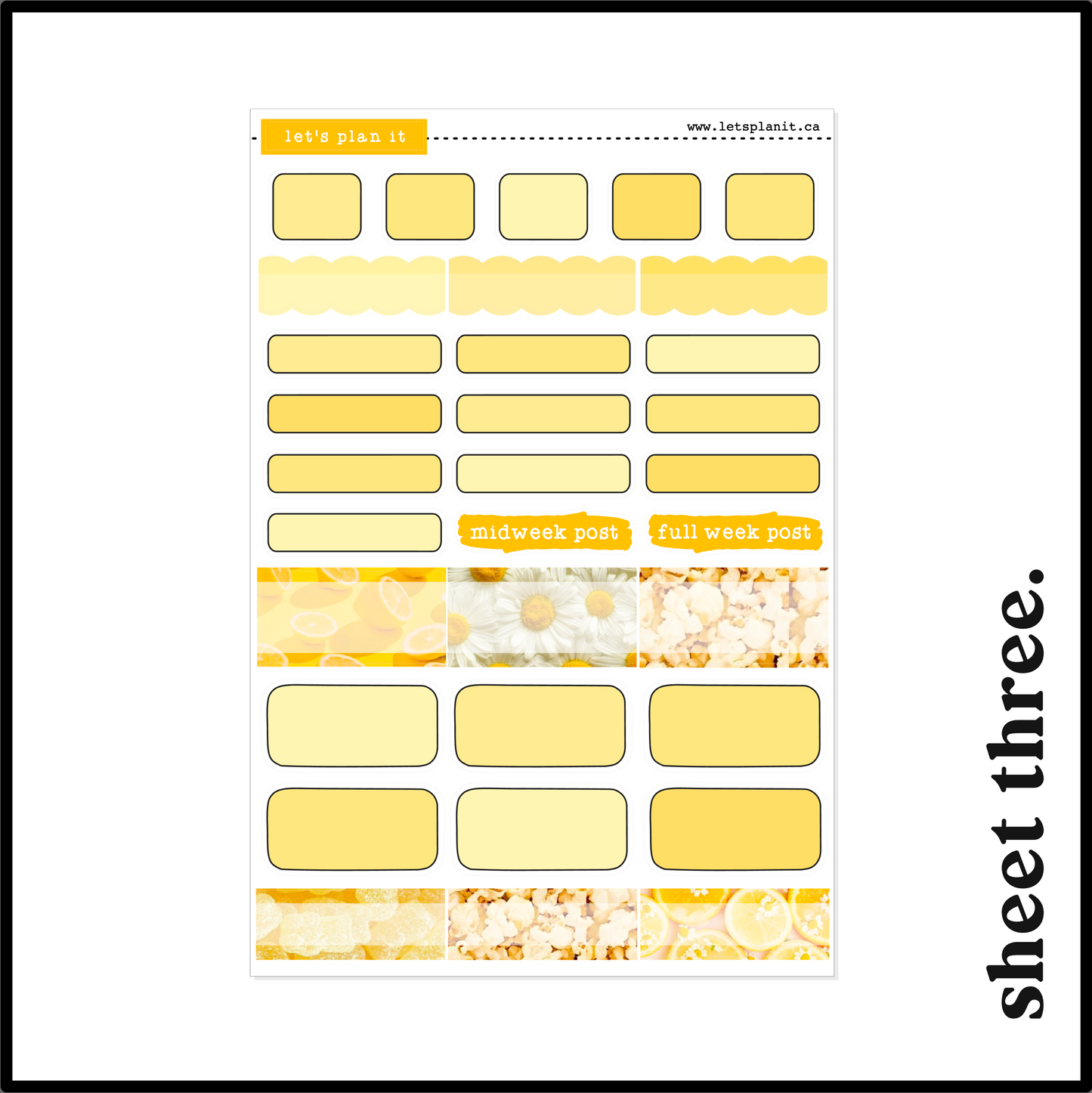 SUNNY COLLECTION | Weekly Kits