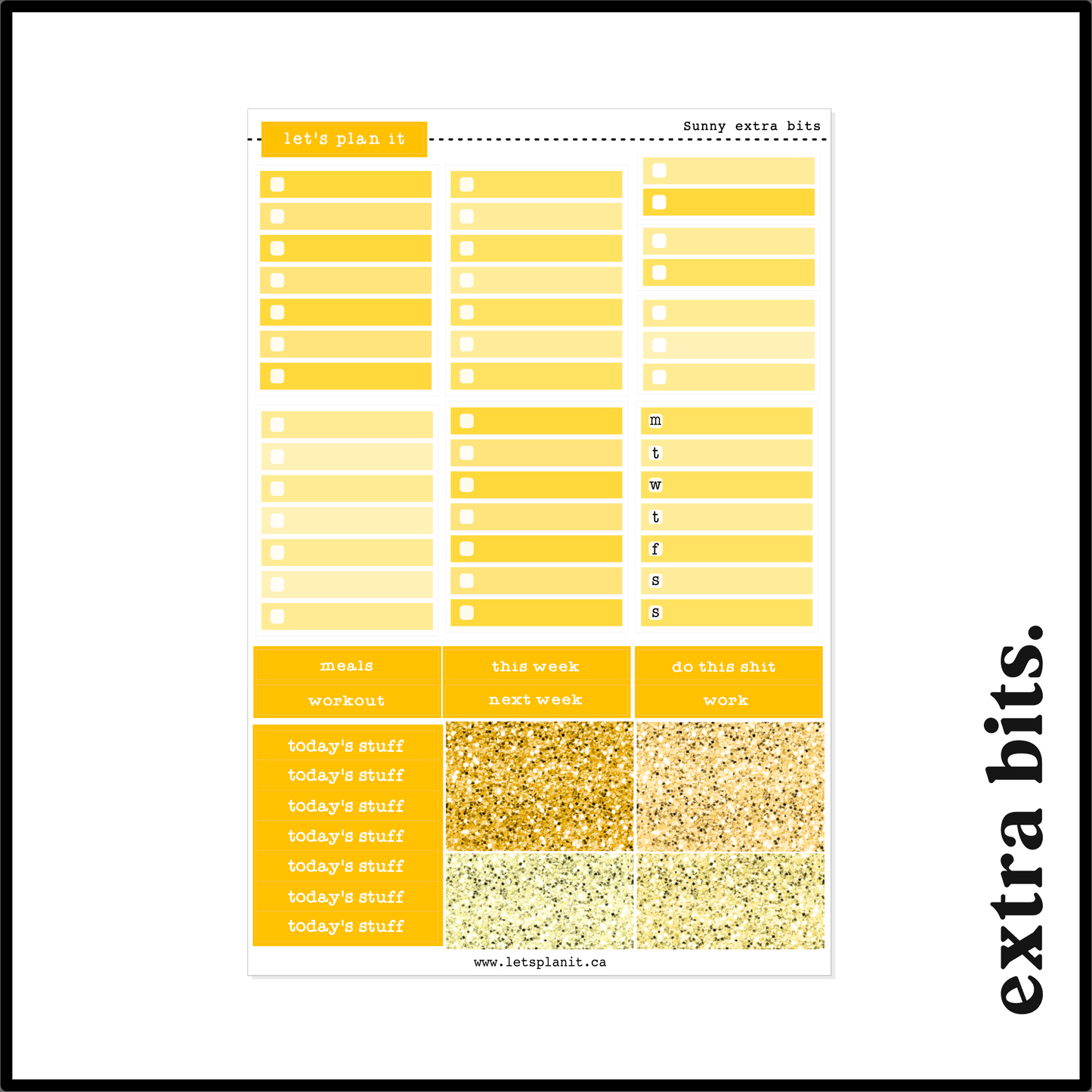 SUNNY COLLECTION | Weekly Kits