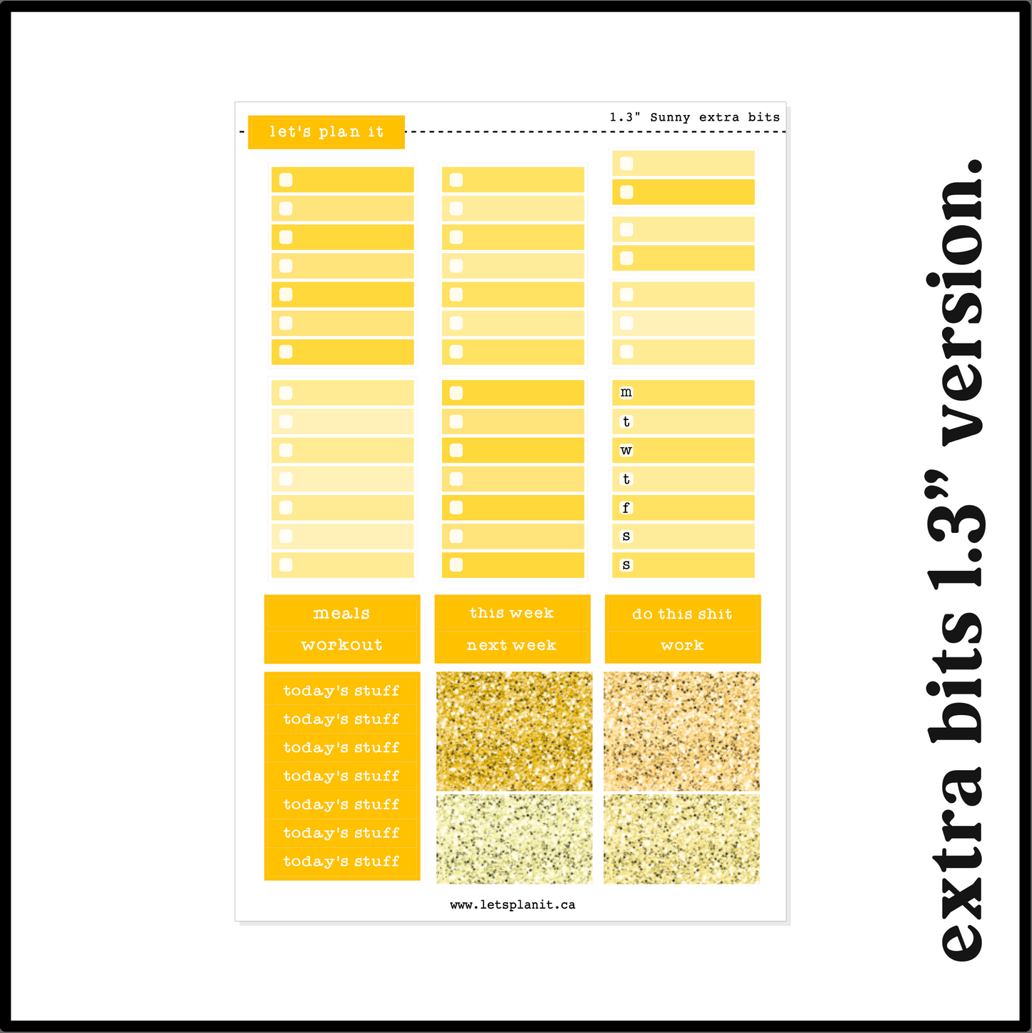 SUNNY COLLECTION | Weekly Kits