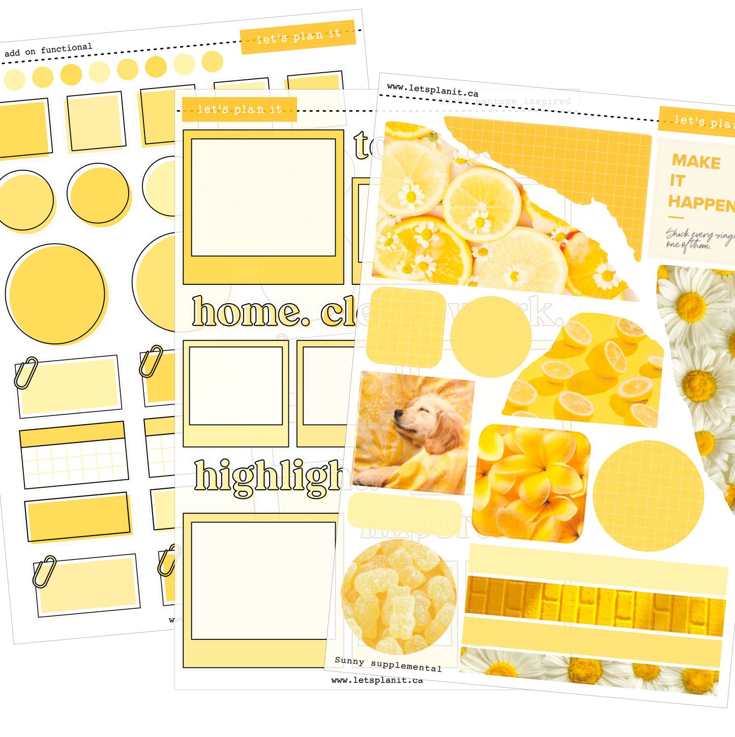 SUNNY COLLECTION | Weekly Kits