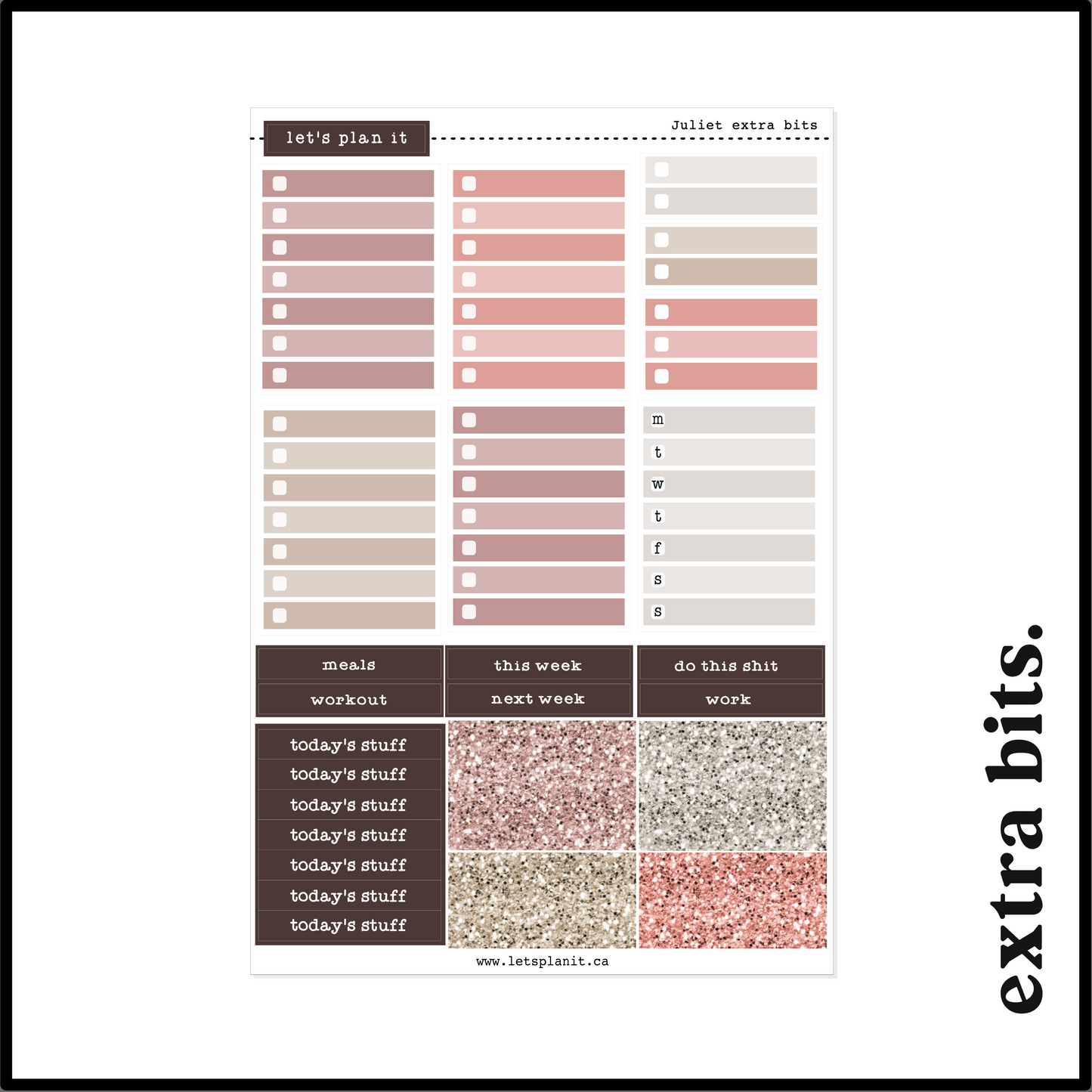 JULIET COLLECTION | Weekly Kits