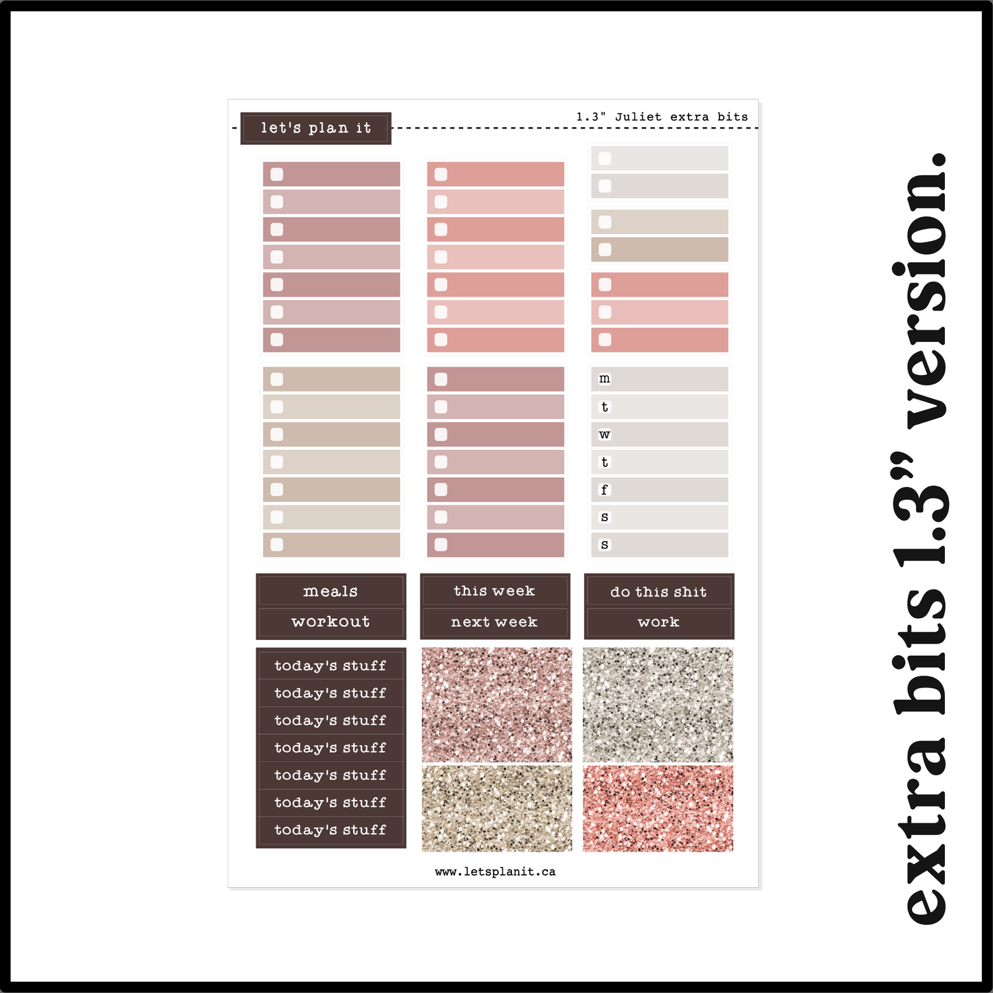 JULIET COLLECTION | Weekly Kits