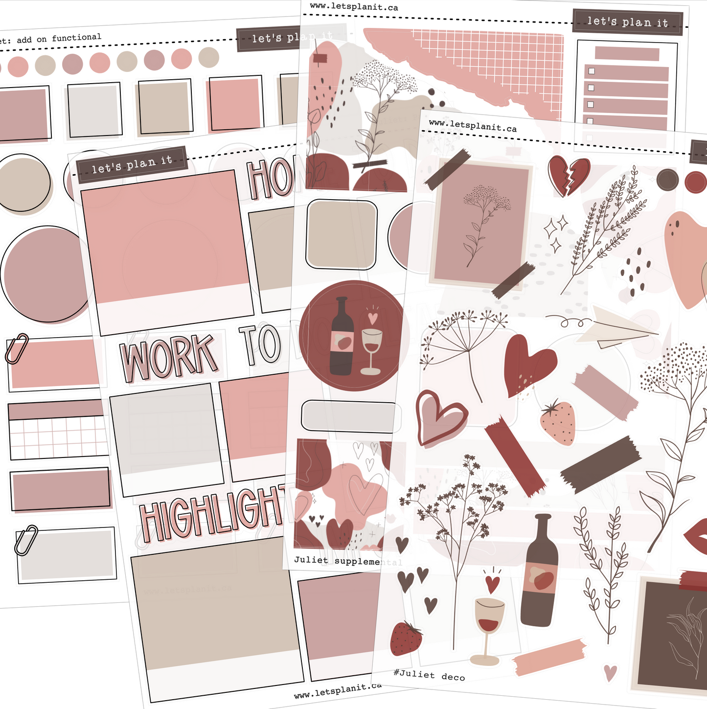 JULIET COLLECTION | Weekly Kits
