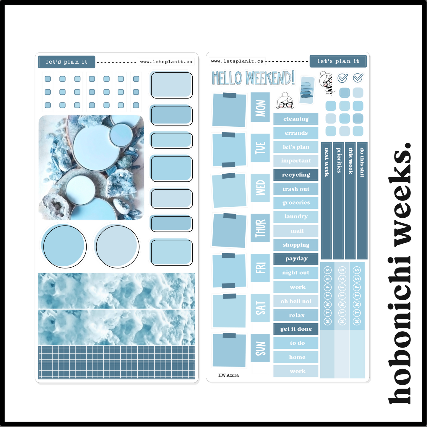 AZURA COLLECTION | Weekly Kits