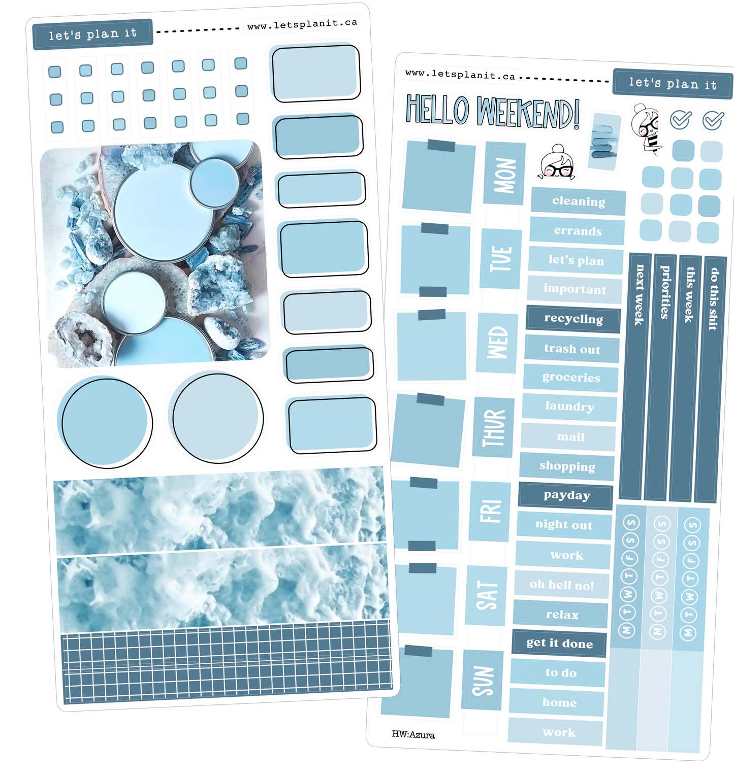 AZURA COLLECTION | Weekly Kits