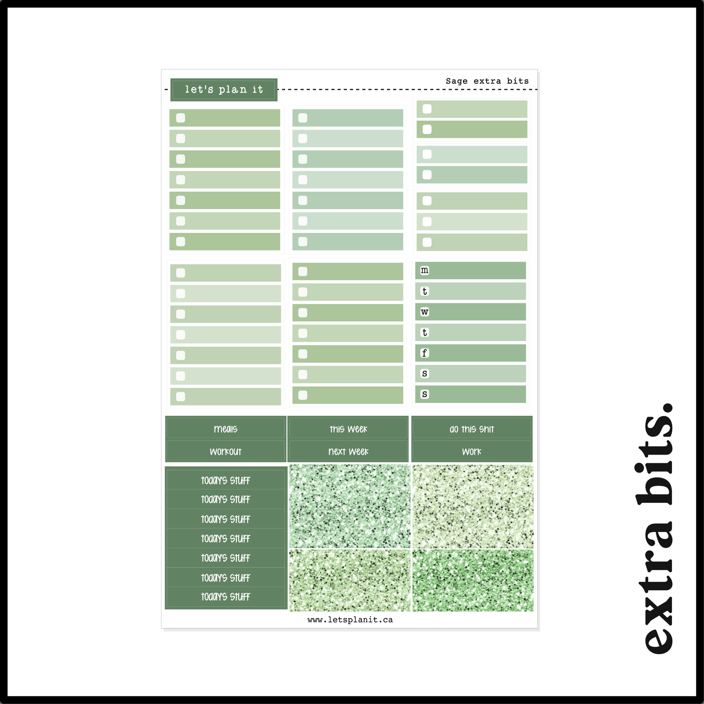 SAGE COLLECTION | Weekly Kits