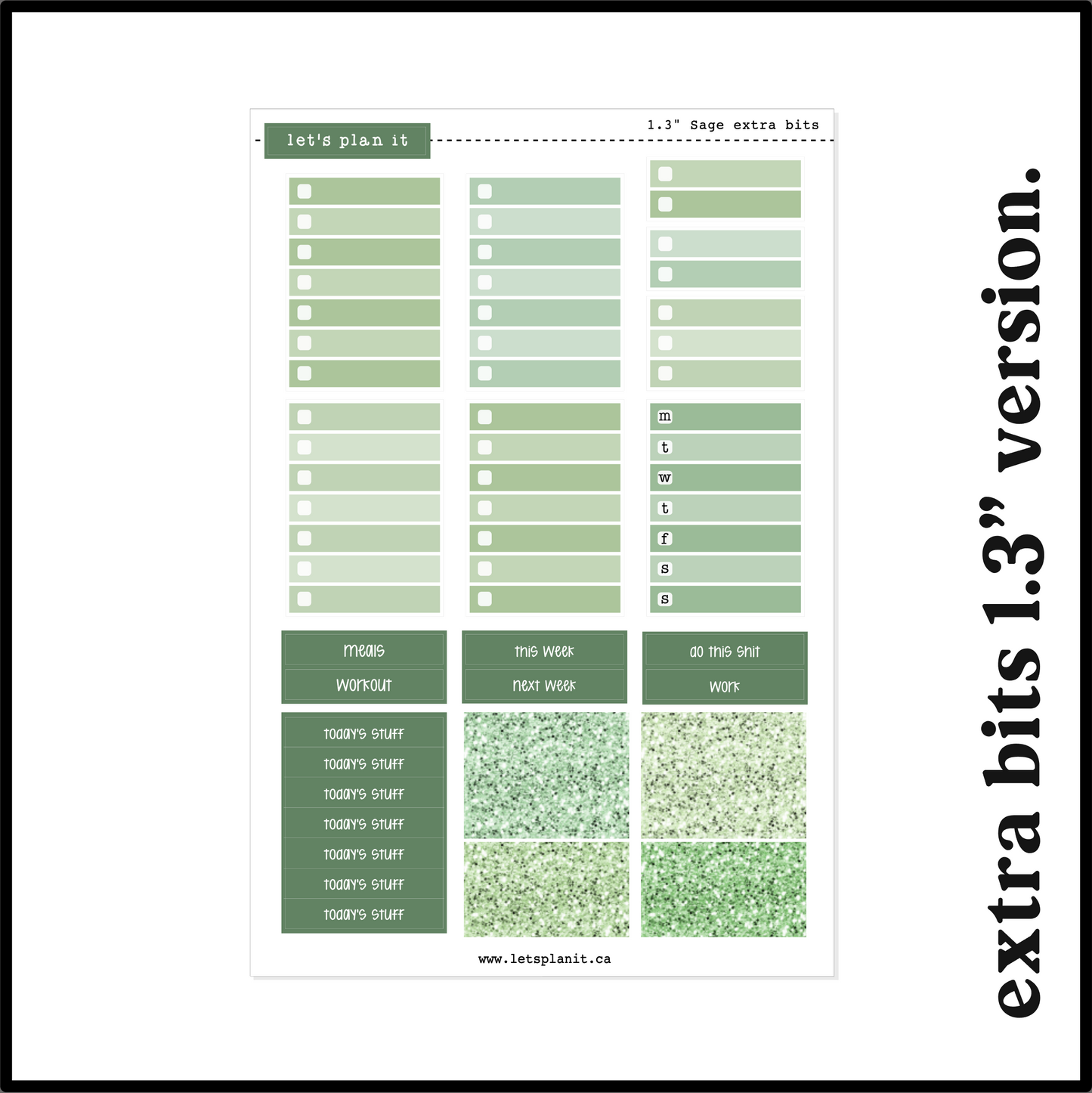 SAGE COLLECTION | Weekly Kits
