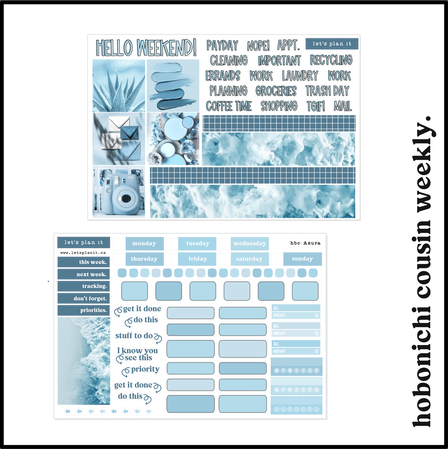 AZURA COLLECTION | Weekly Kits