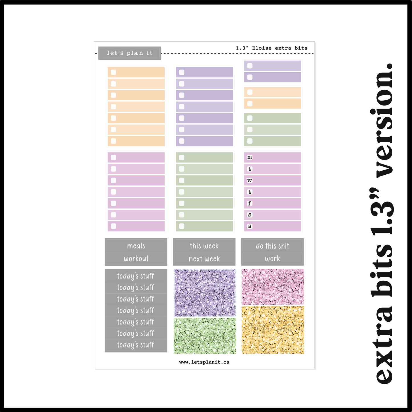 ELOISE COLLECTION | Weekly Kits