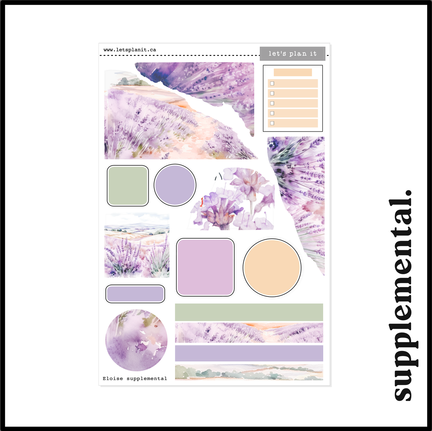 ELOISE COLLECTION | Weekly Kits