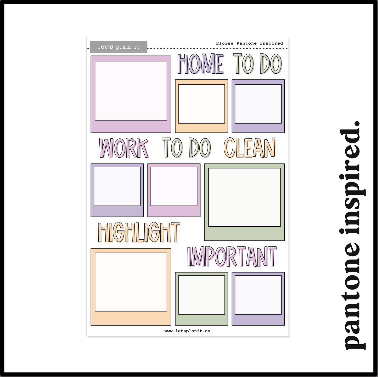 ELOISE COLLECTION | Weekly Kits