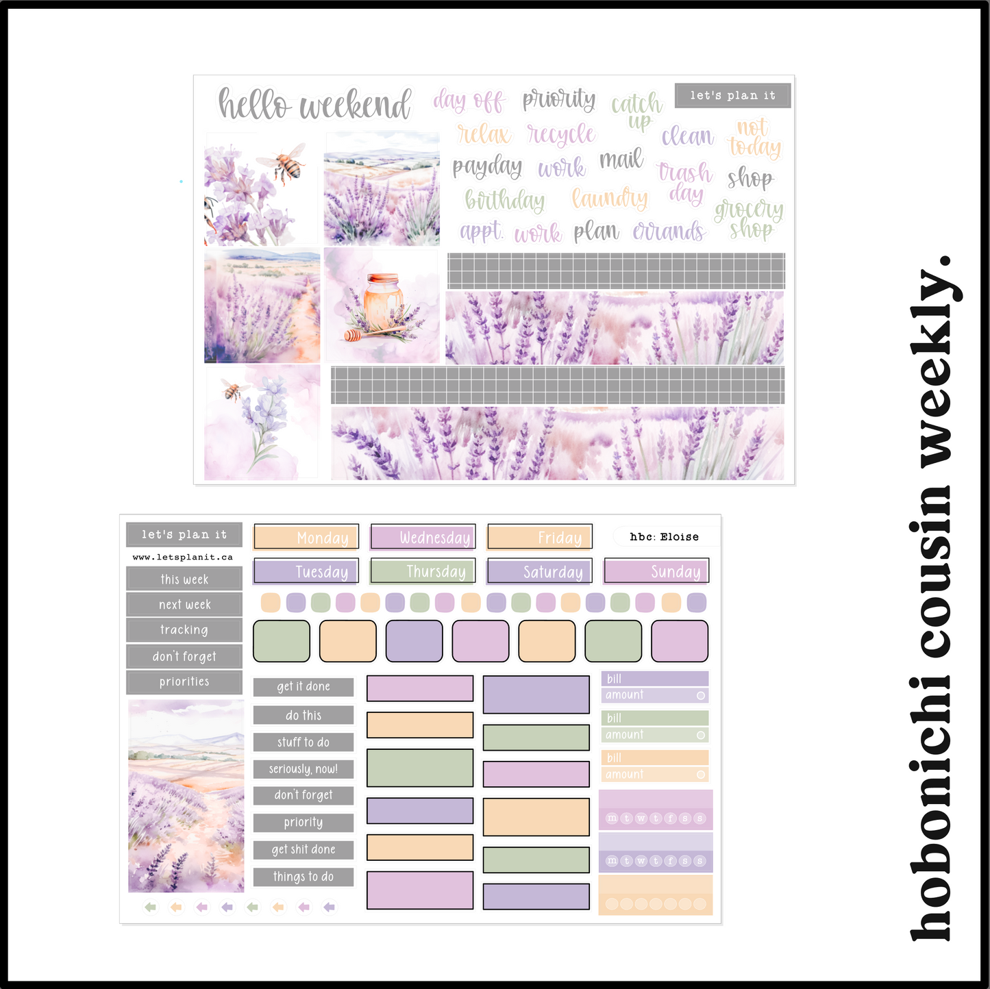 ELOISE COLLECTION | Weekly Kits