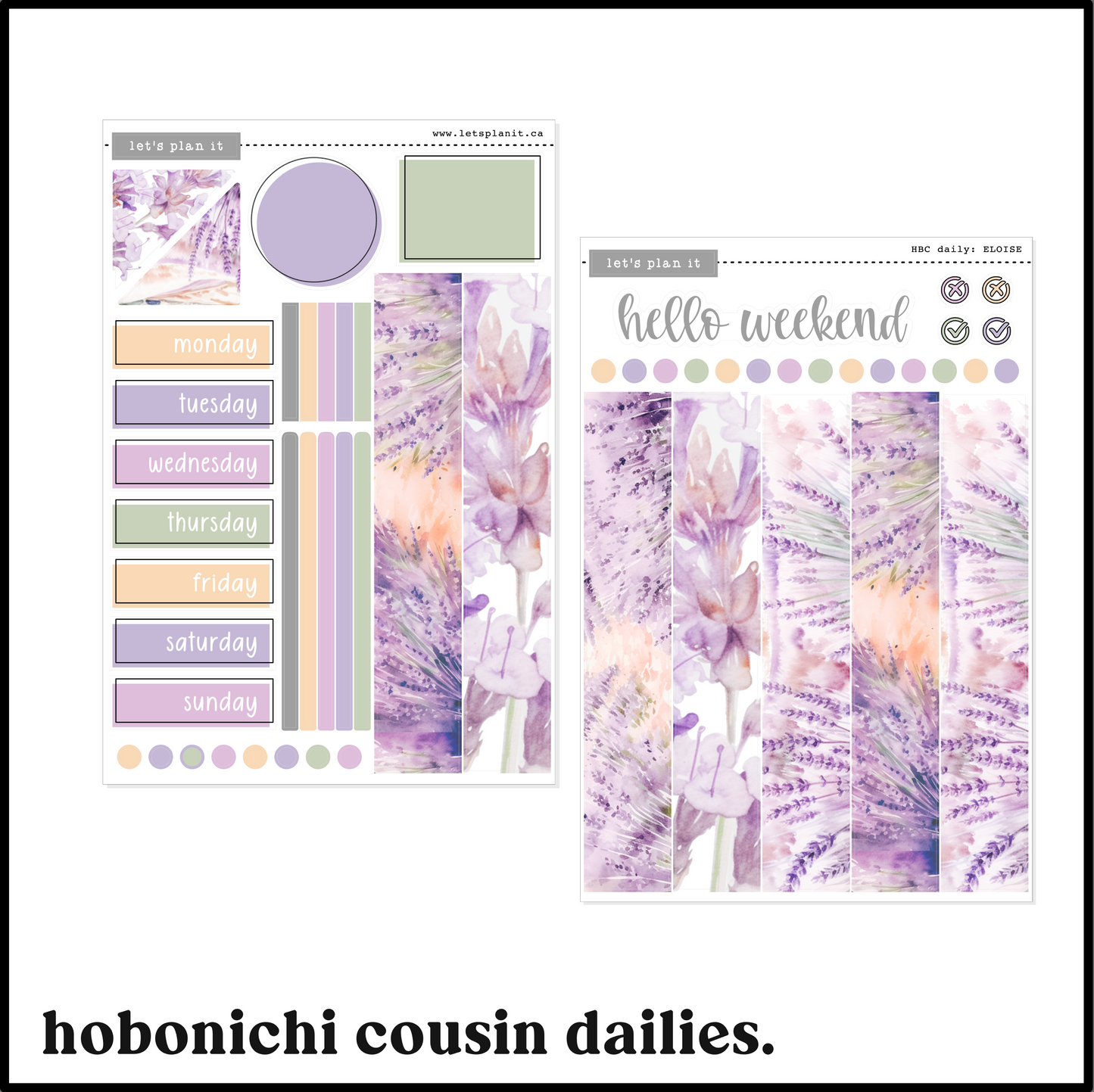 ELOISE COLLECTION | Weekly Kits